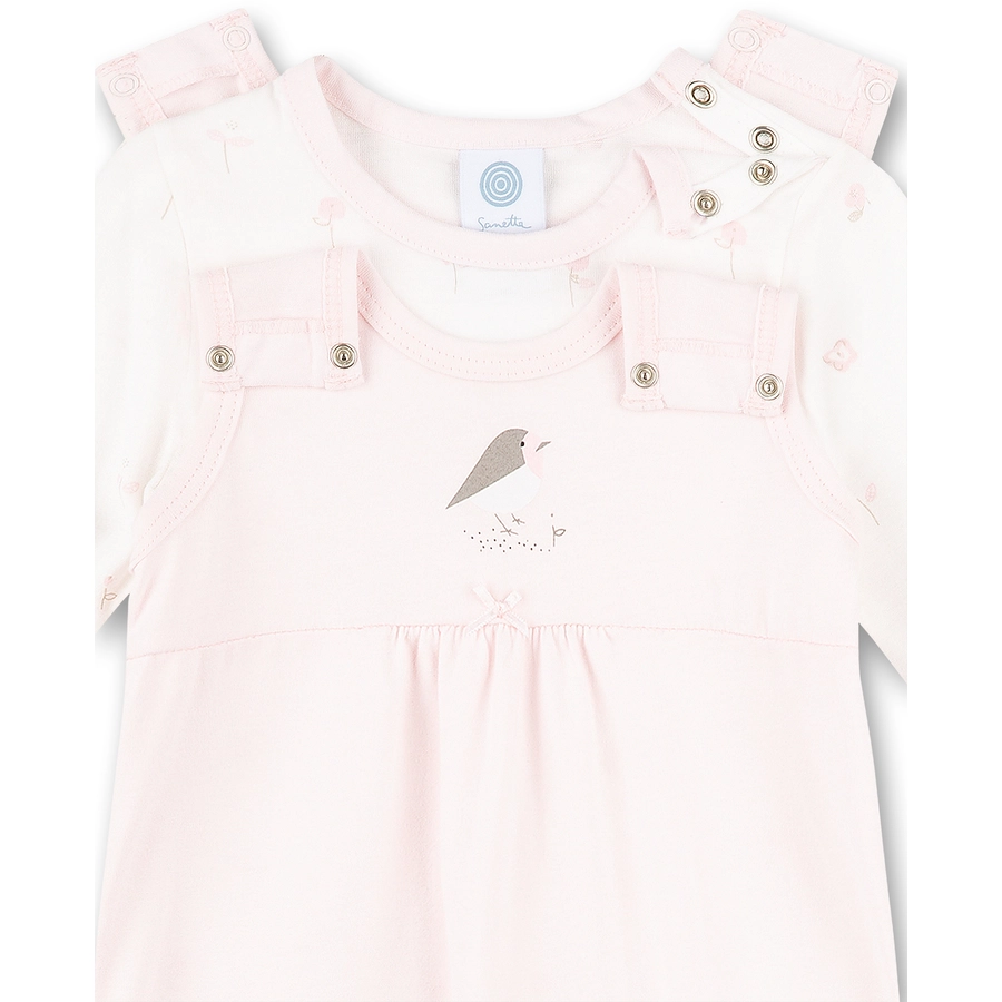 Sanetta Overall Set hellrosa