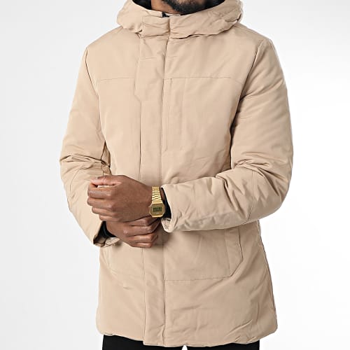 Parka Capuche Beige