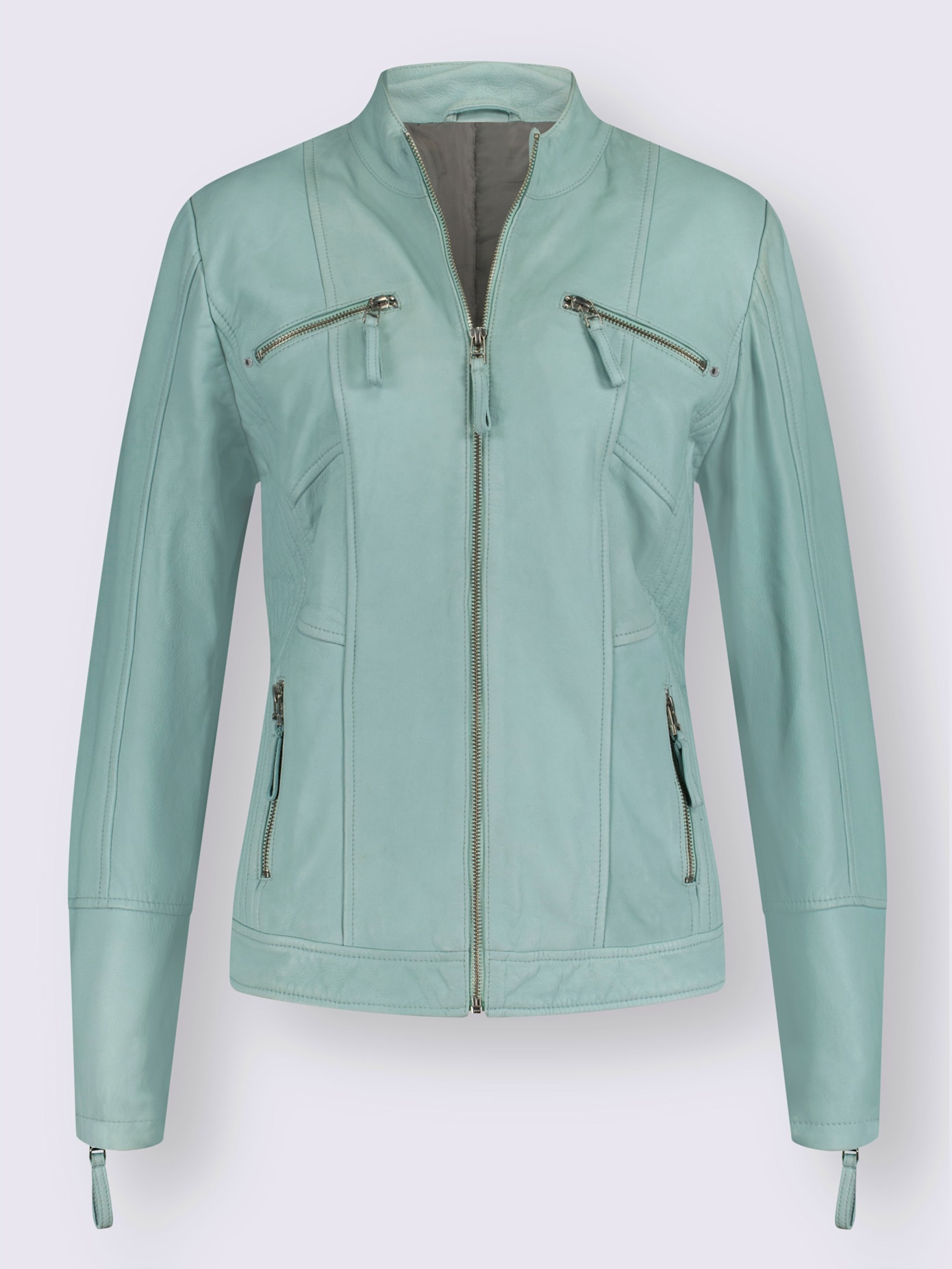 Veste en cuir cuir agneau nappa de qualité