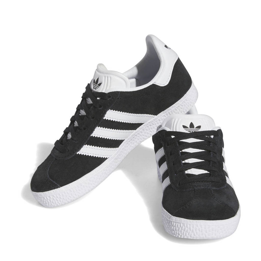 adidas Gazellesneakers zwart/wit