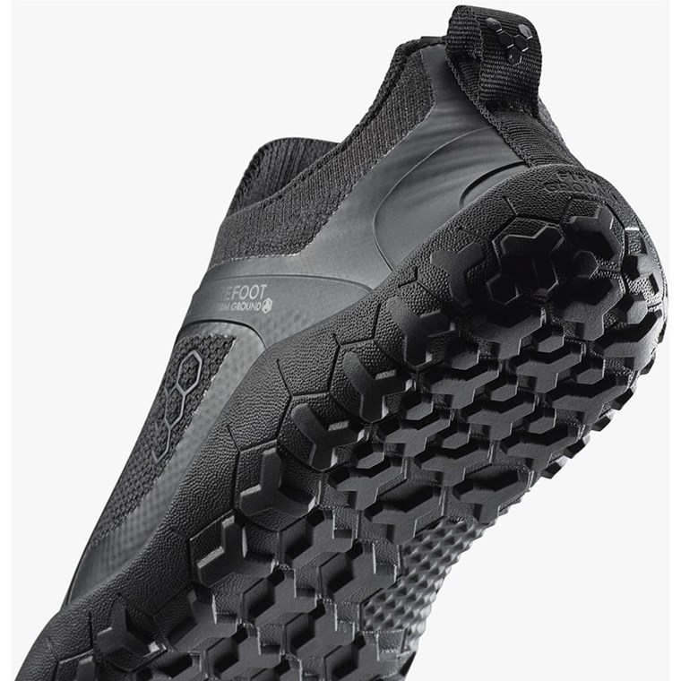 Vivobarefoot Primus Trail Knit Fg Obsidian/Obsidian