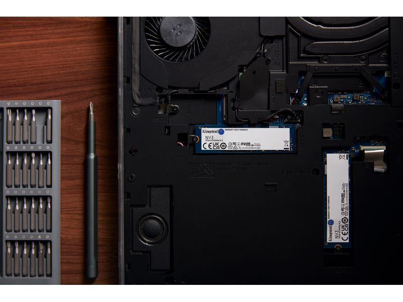 Kingston SSD NV3 M.2 2280 NVMe 4000 GB Schnelles M.2-Solid-State-Drive mit 4 TB Kapazität