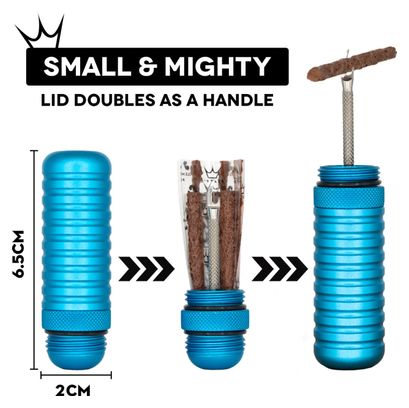 Kit de Réparation Tubeless Peaty's Holeshot Noir   6 Mèches