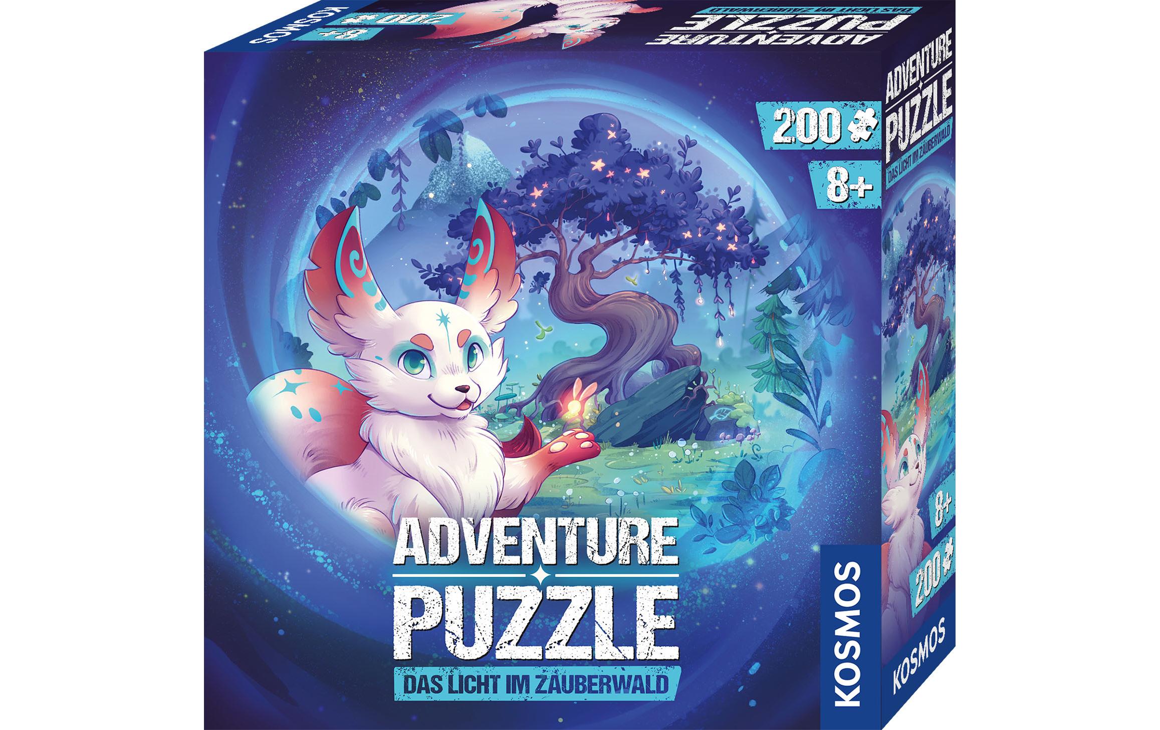 Adventure Puzzle: Das Licht im Zauberwald -DE-Interaktives Abenteuerspiel im Puzzleformat