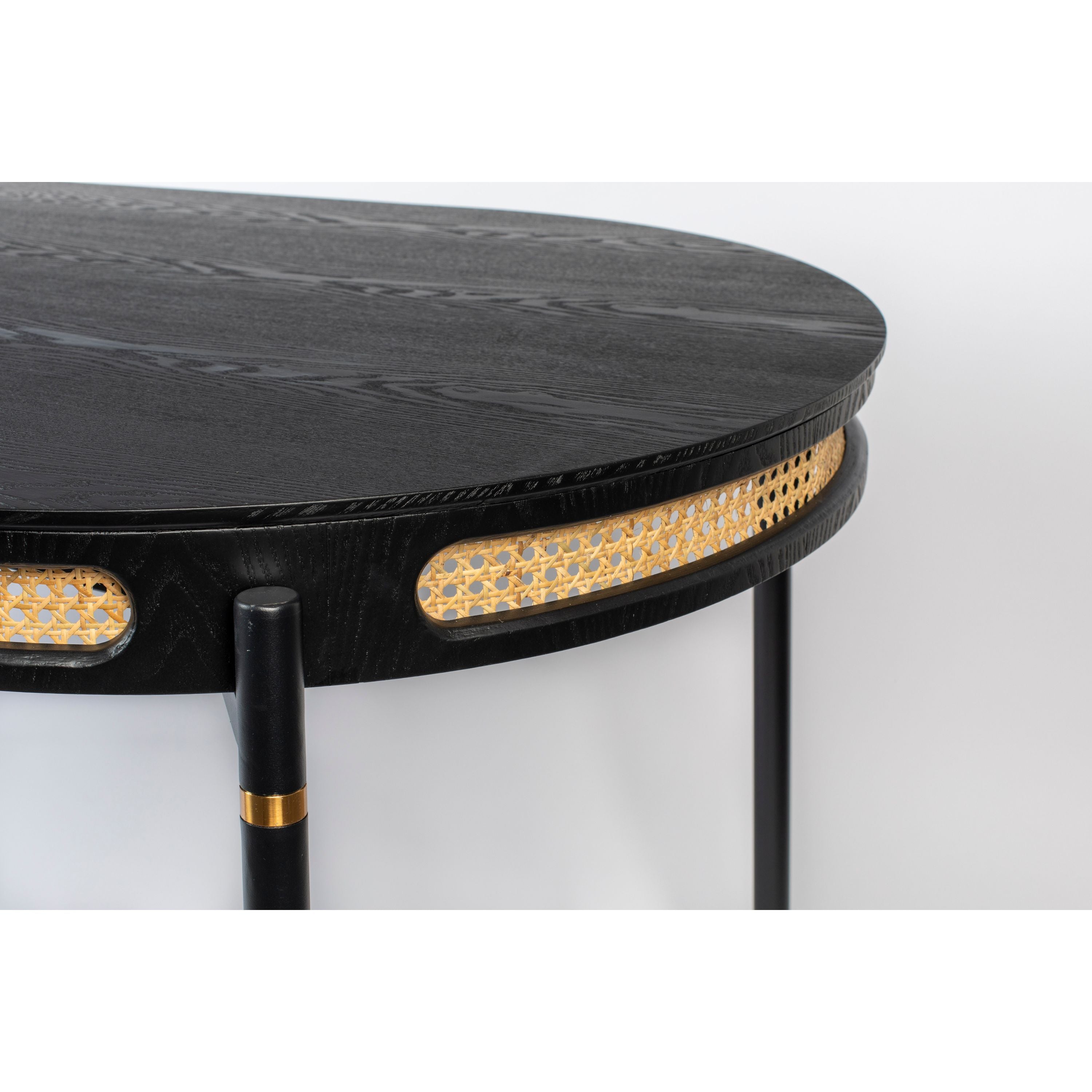 Bold Monkey Don't Stop The Webbing eettafel 180x90 cm  - Zwart
