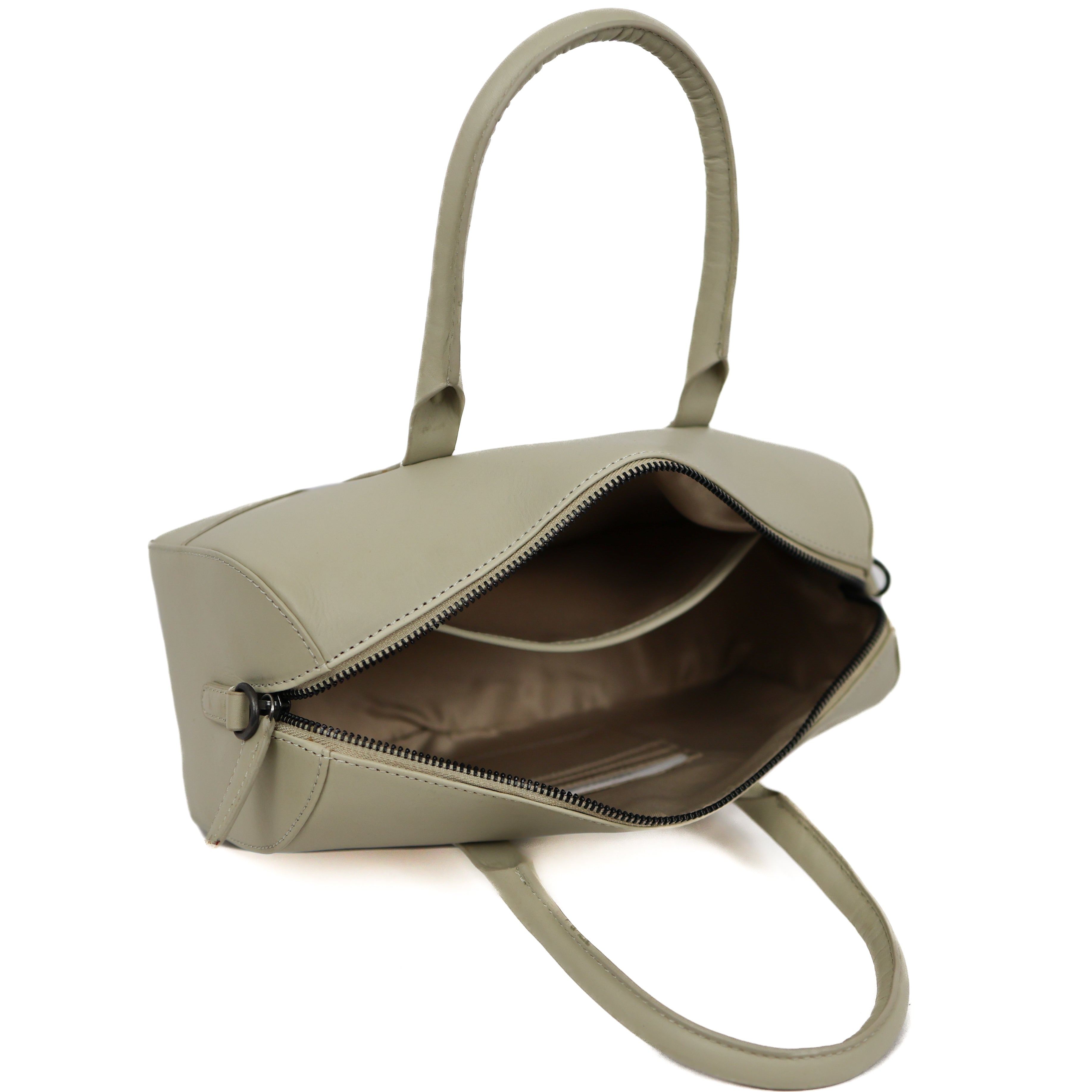 Rond hand-/schoudertasje 'Viviana' Khaki Khaki