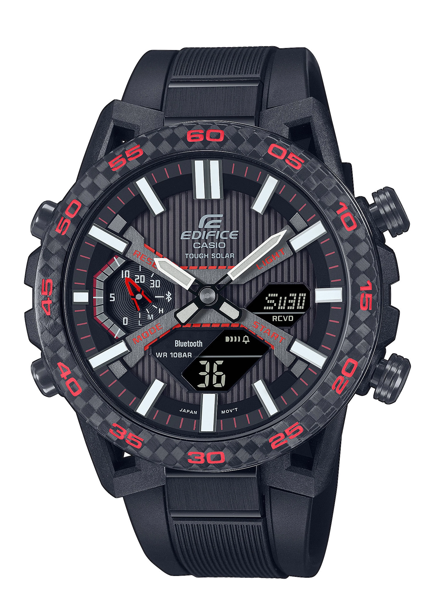 Casio Edifice Classic Herrenchronograph ECB-2000PB-1AEF