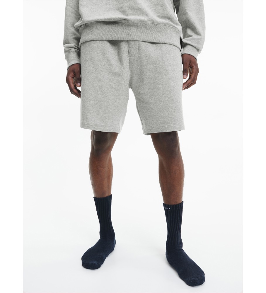 Calções Calvin Klein Modern Cotton cinzentos