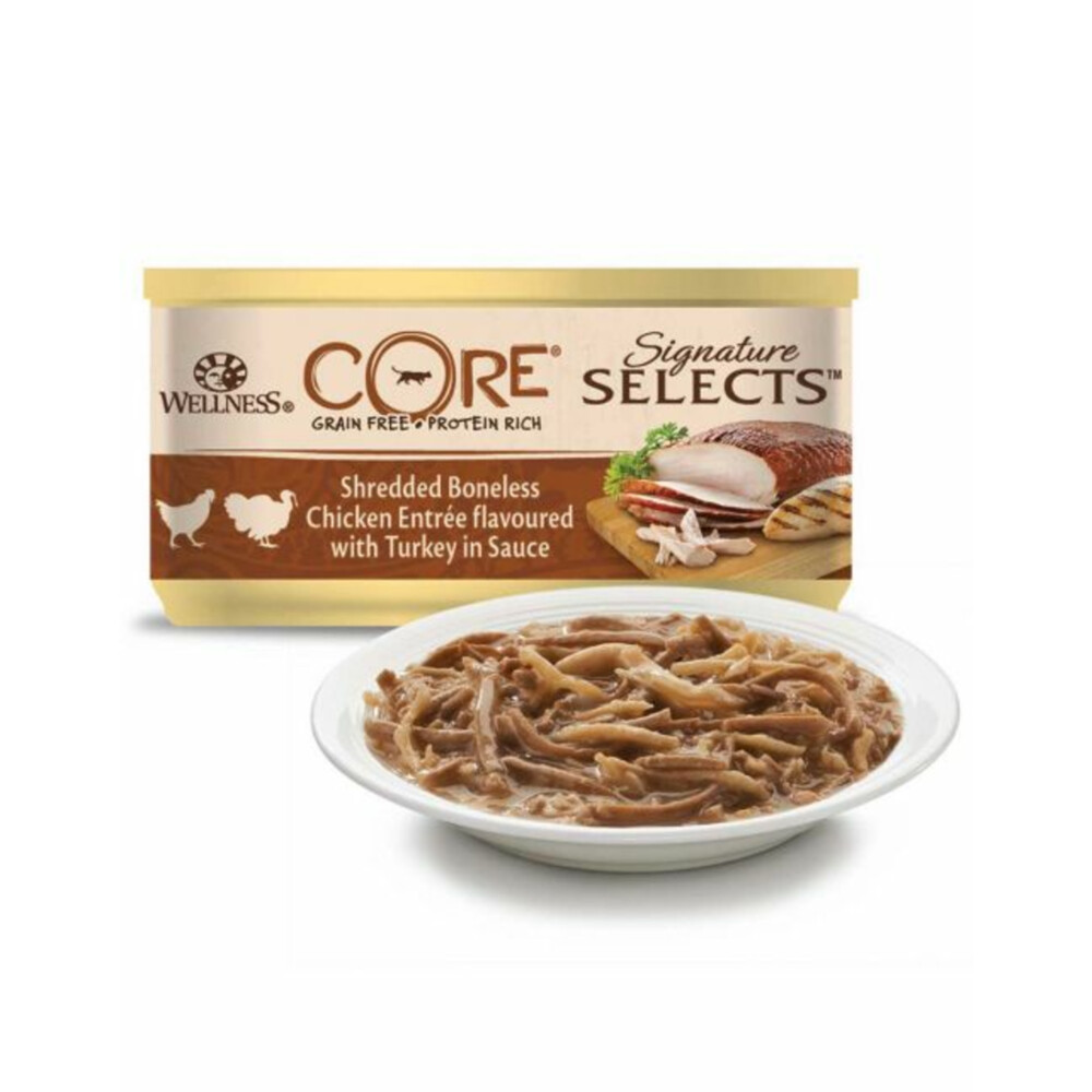 Wellness Core Kattenvoer Signature Selects Shreded 8-pack8 x 79 gr