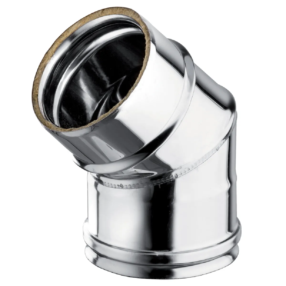 Warm Tech Coude 45° Inox
