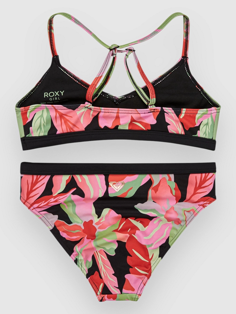 Roxy Active Rg Kids Bikini anth the moves floral