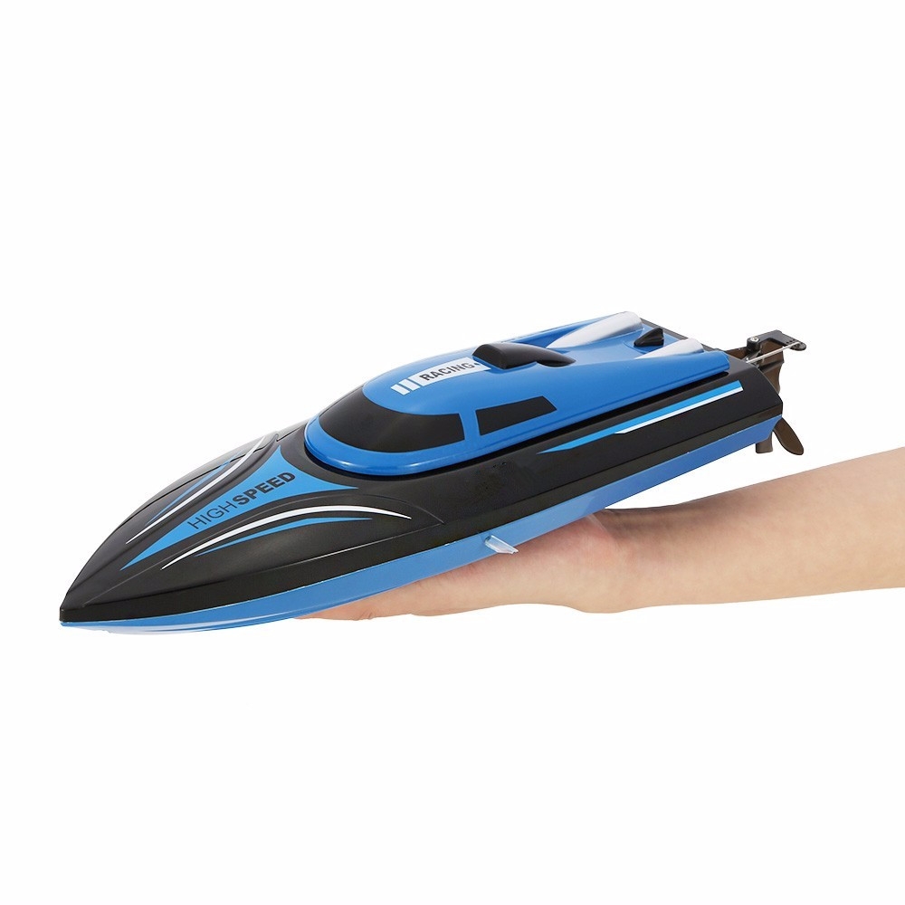 (35cm) Ferngesteuertes 2.4GHz RC High Speed Boot Rennboot Racing Boat - Blau / Schwarz