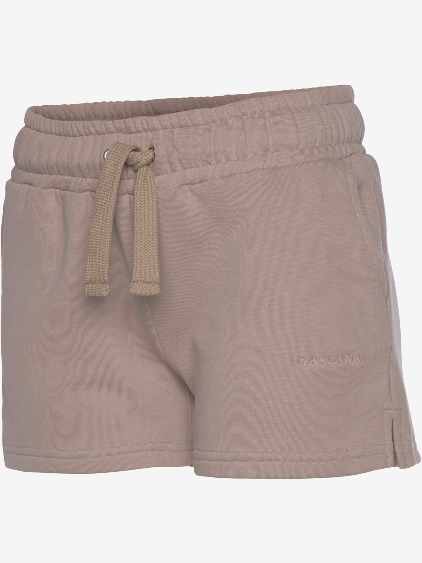 Short en matière sweat short d'intérieur avec logo brodé