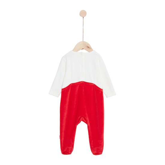 Noël Pyjama   Rouge Santa        de               P'tit bisou