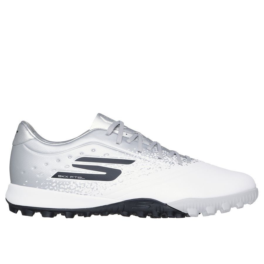 Skechers Razor 1.5 Academy TF Electrum - Blanc/Argenté