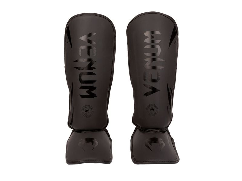 Venum Challenger Kids Shin Guards, Schwarz Gr. S Schienbeinschützer für Kinder