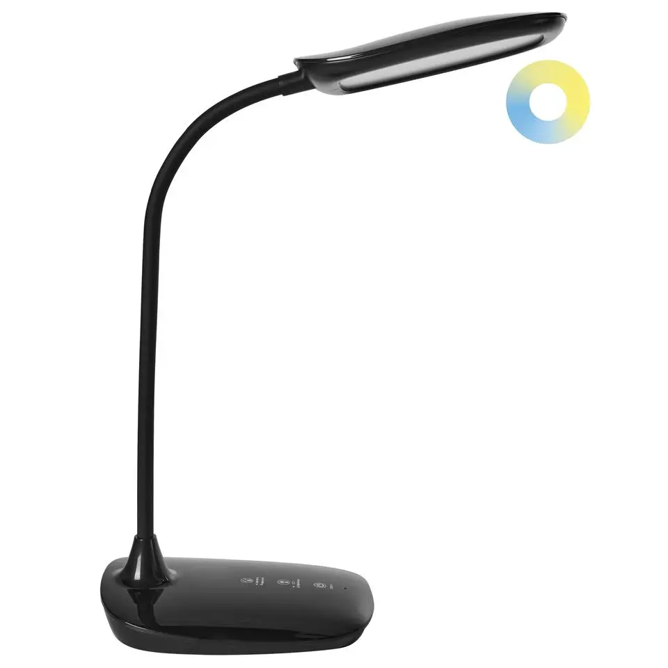 HYDRA - Bureaulamp LED - Zwart - Synthetisch materiaal