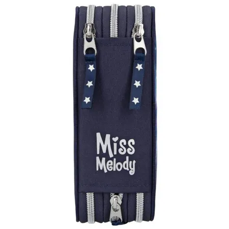 Depesche Miss Melody 3-Fach Federtasche LED Glitter Ocean