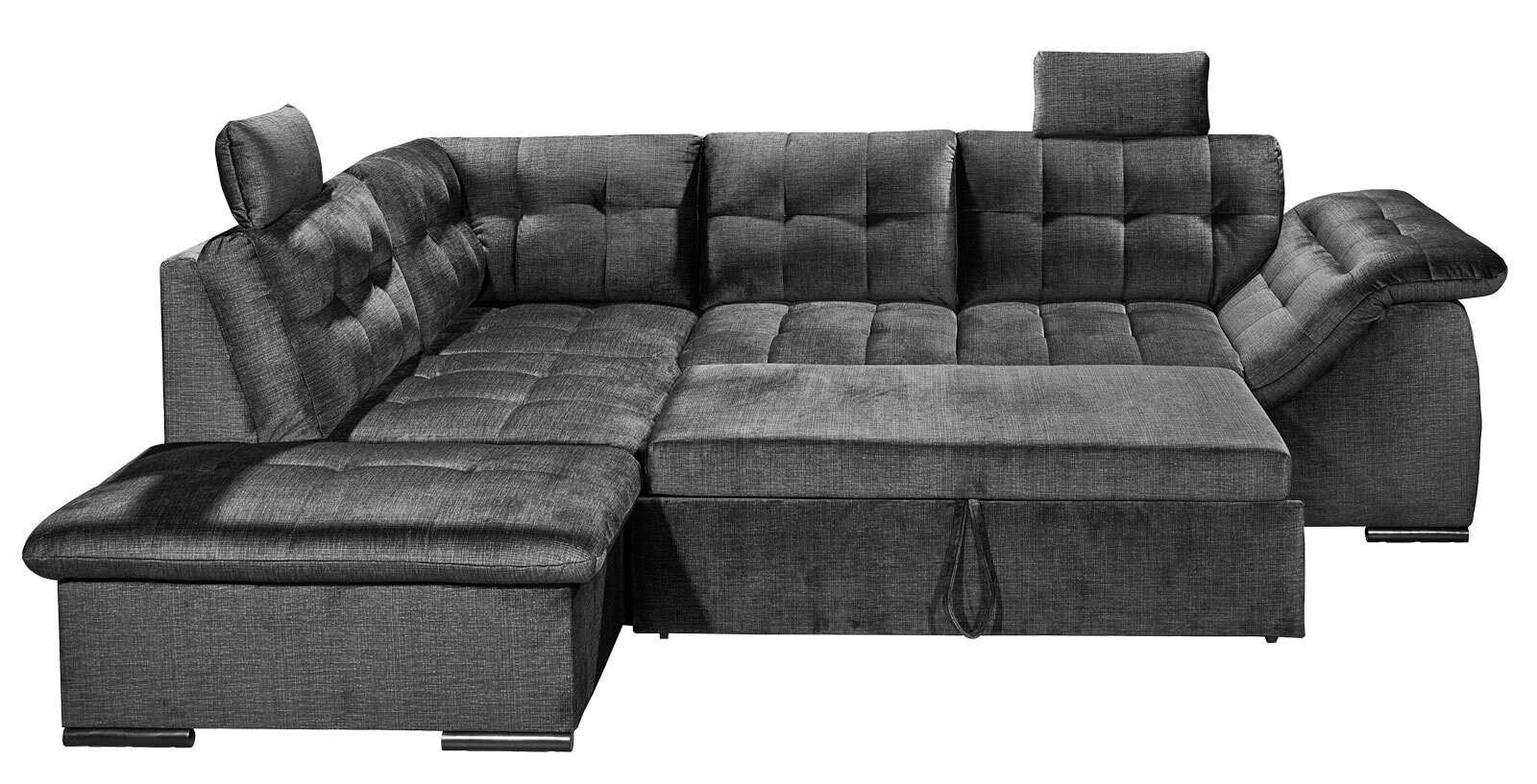 Ecksofa Estrella 217 x 283 cm anthrazit