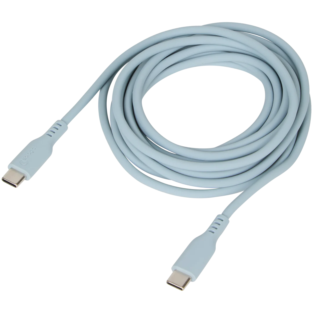 Câble de charge et de données en silicone Sologic D’USB-C à USB-C