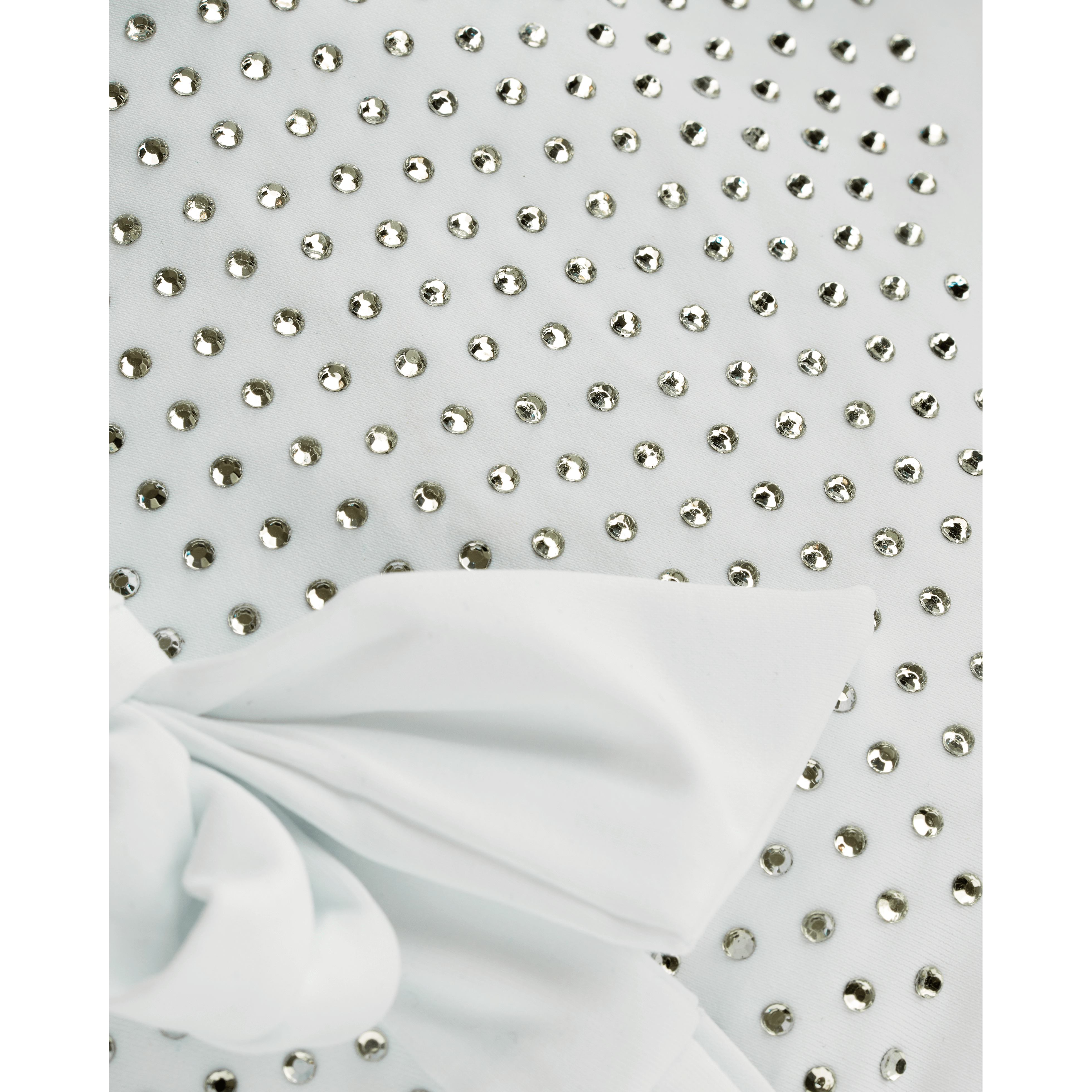Haut de maillot de bain foulard femme à strass