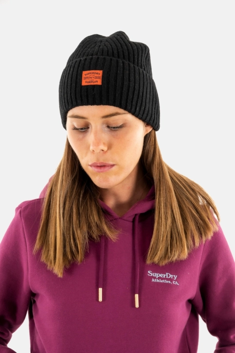 bonnets superdry workwear 02a black