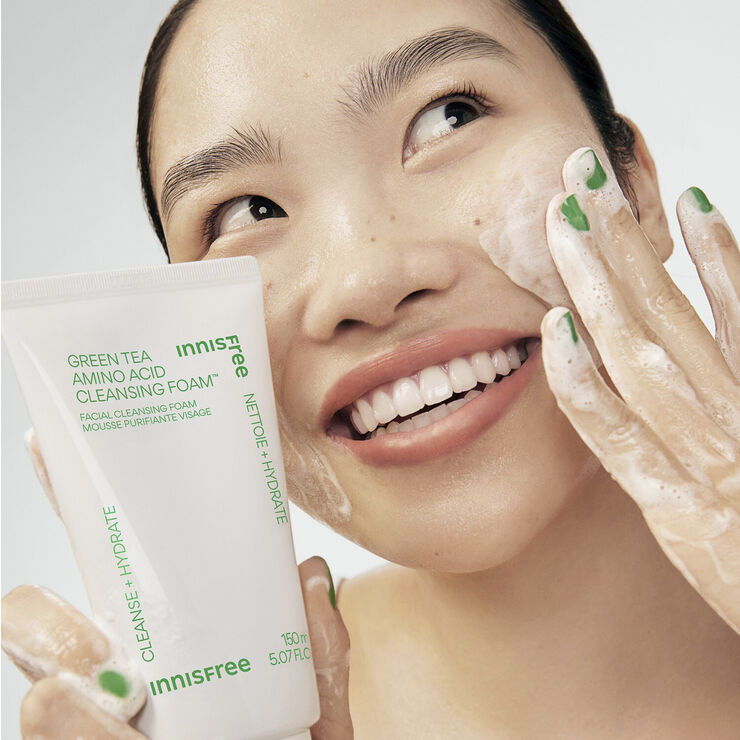 Innisfree Green Tea Amino Acid Cleansing Foam - Cleansing Foam