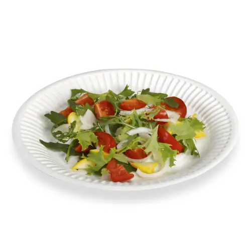 Assiette carton ronde blanche Ø180 mm Alphaform