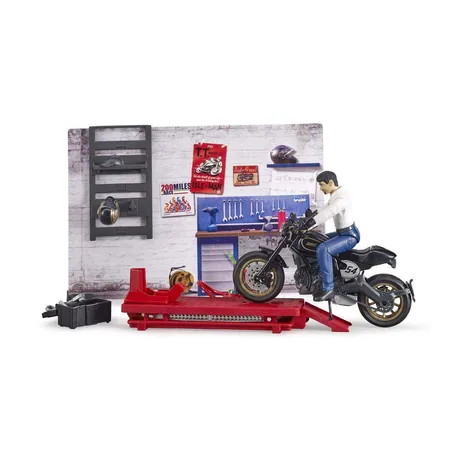 BRUDER® 62101 bworld Motorradwerkstatt