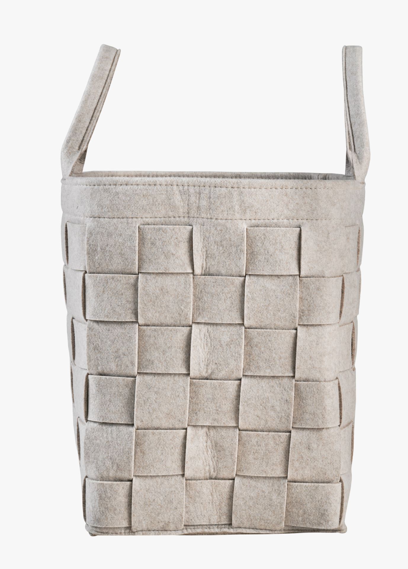 Skittentøyskurv beige - 34x34x50 cm