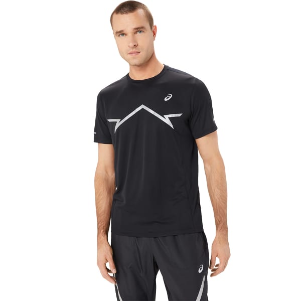 T-shirt running ASICS LITE-SHOW SS TOP PERFORMANCE PERFORMANCE BLACK