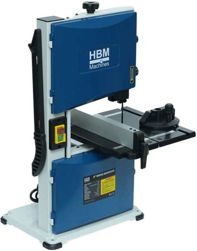 HBM - Houtbandzaagmachine - 300W - 85 mm Zaaghoogte - Precisiegeleiding