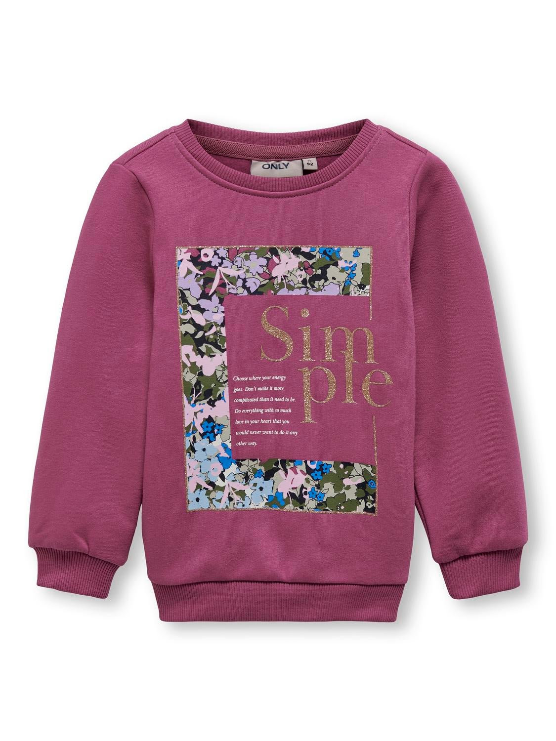KMGLENA Sweatshirt Red Violet