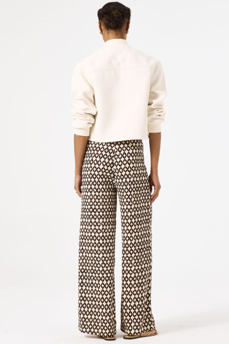 Garcia ecru dames broek