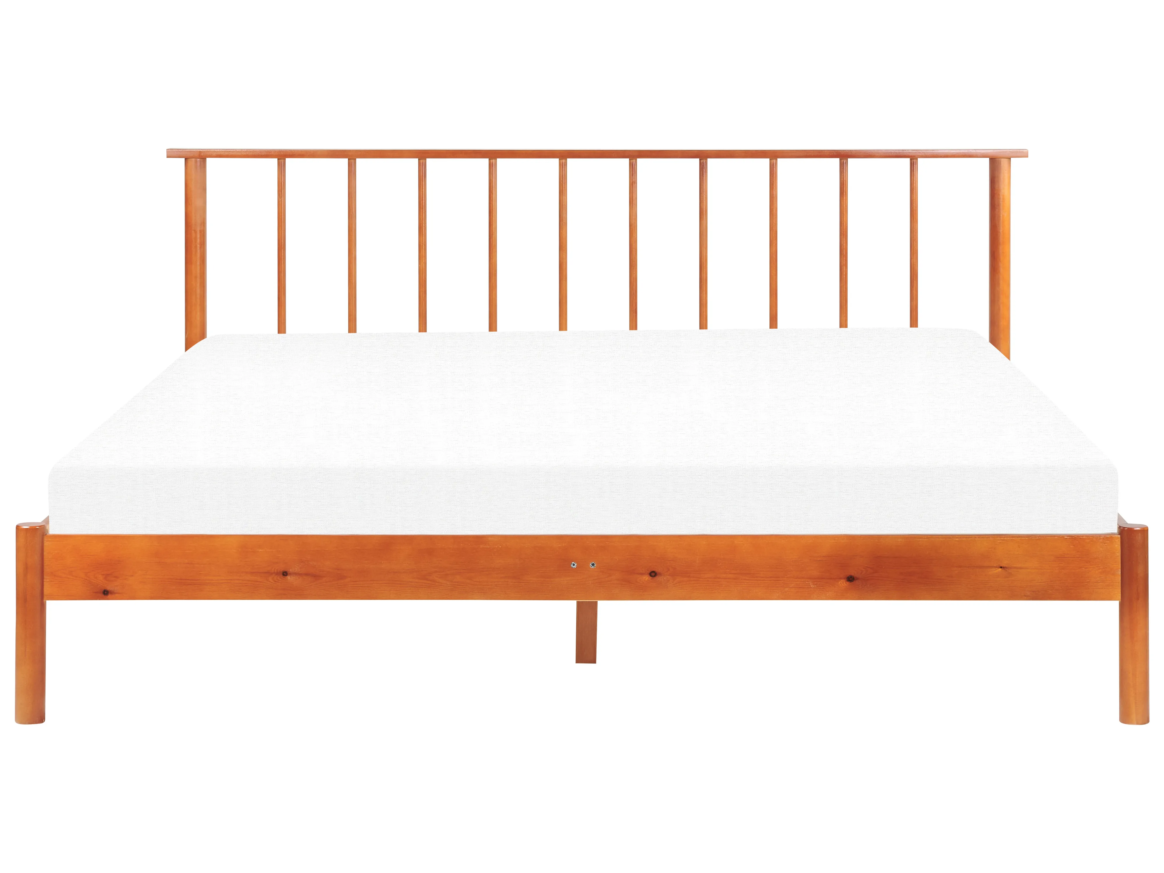 Bed Dennenhout BARRET 180 x 200 cm Bruin