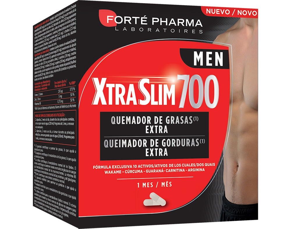 SUPLEMENTO XTRASLIM 700 MEN 120 CAPSULAS