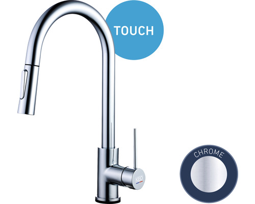 KEO Touch keukenkraan KOROMO chroom