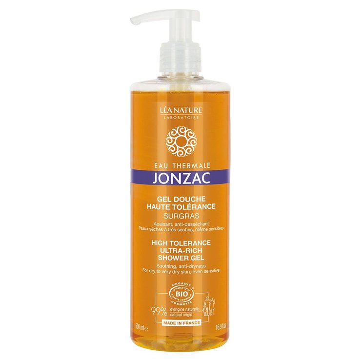 Gel Douche Haute Tolérance Surgras 500ml jonzac