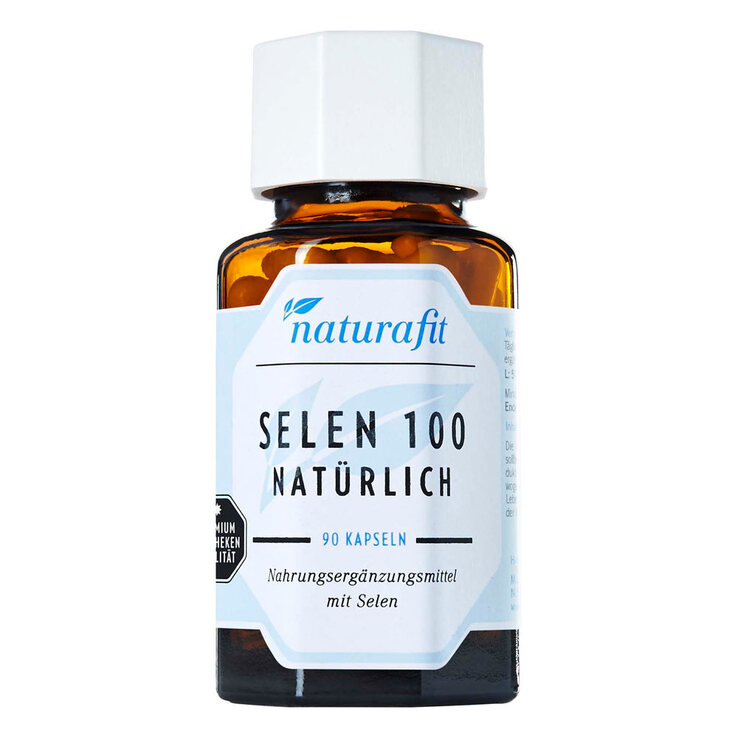 Naturafit Selen 100 natürlich Kapseln, 90 St