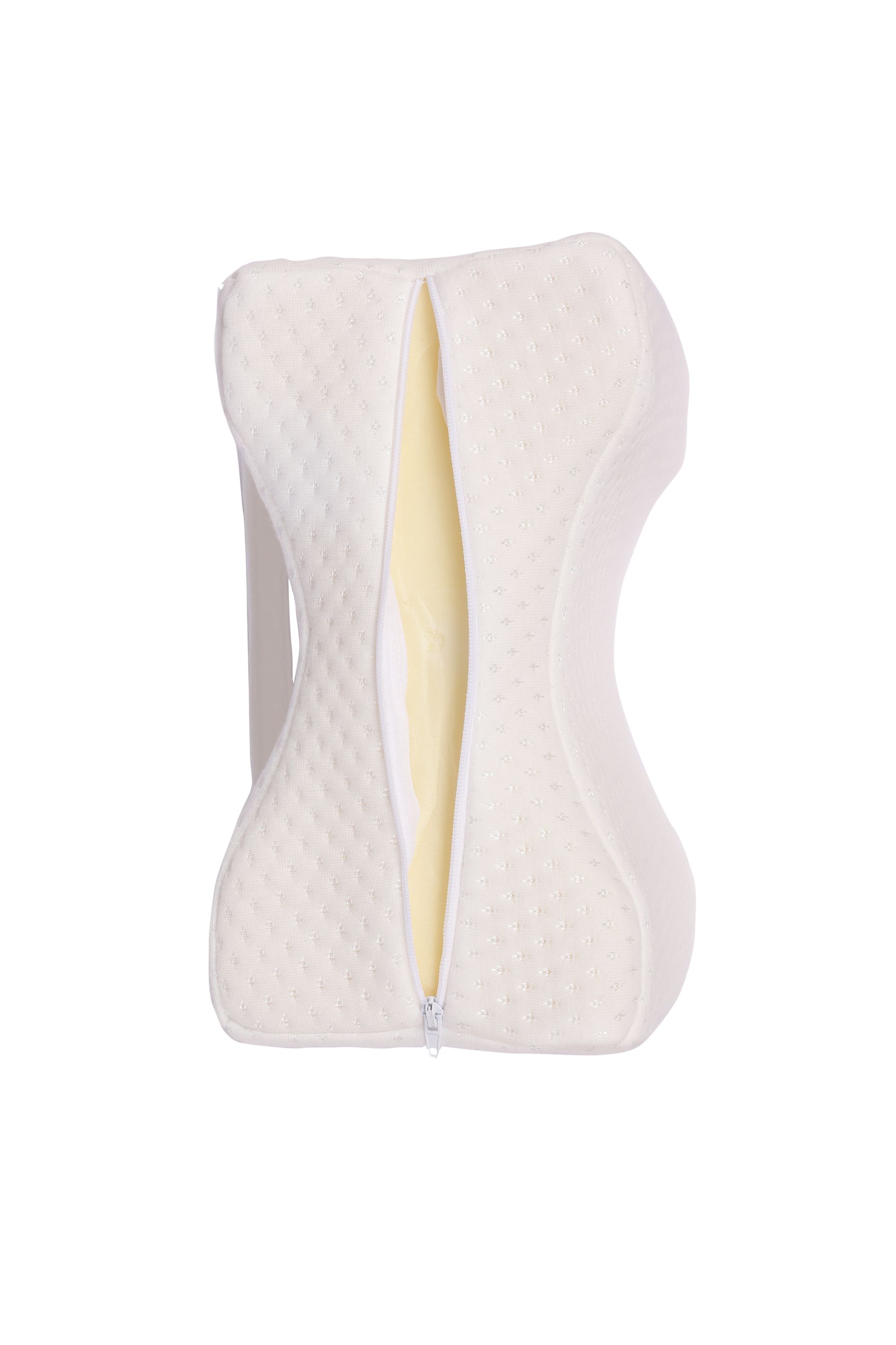 Orthopädisches Kniekissen weiss