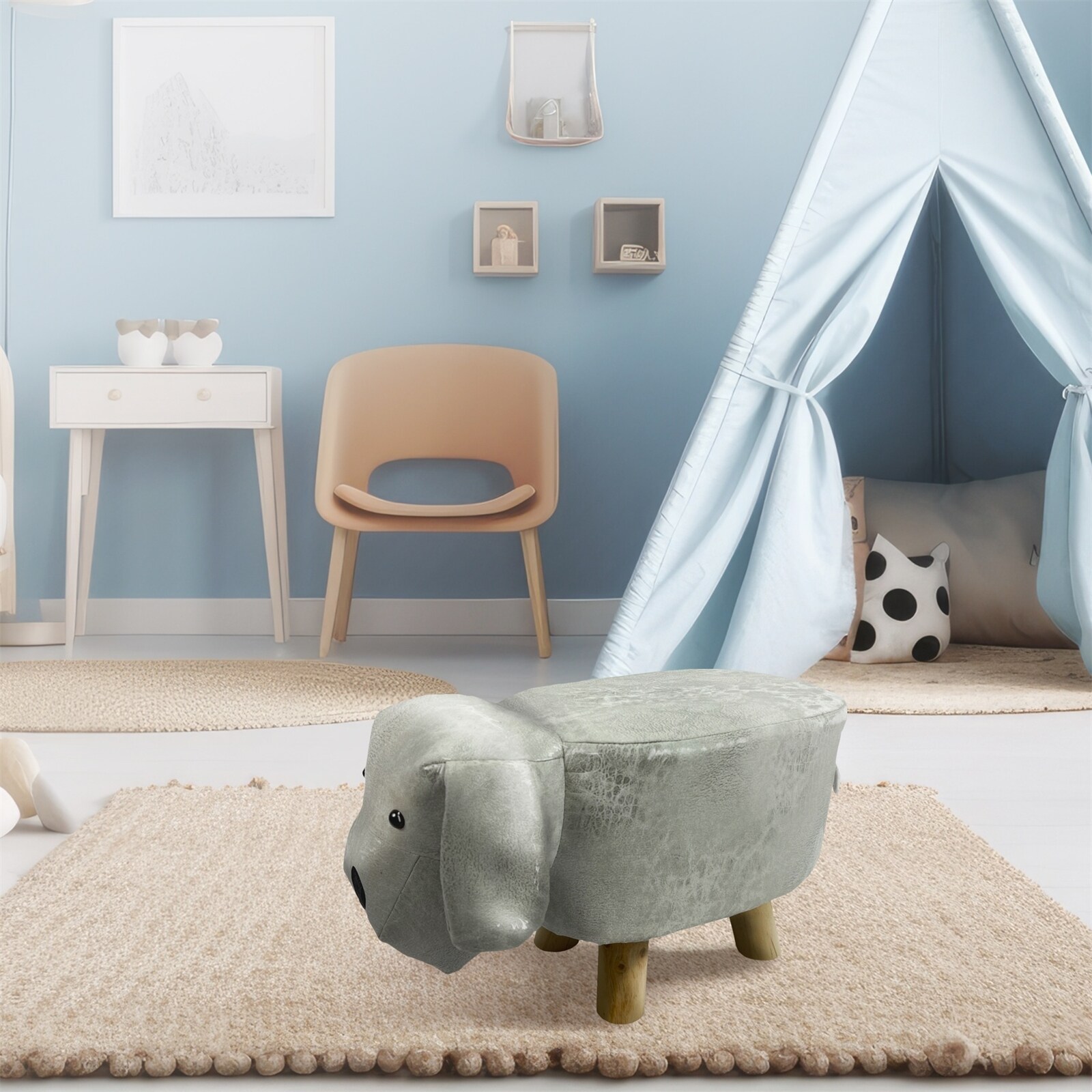 HTI-Living Kinderhocker Enrik Hund