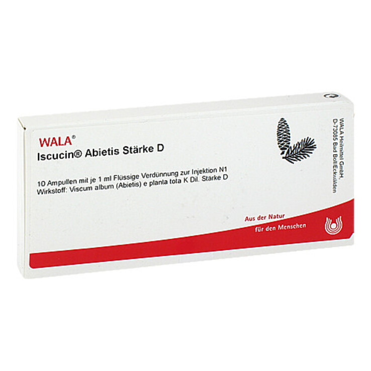 Iscucin Abietis St.D Ampullen, 10X1 ml