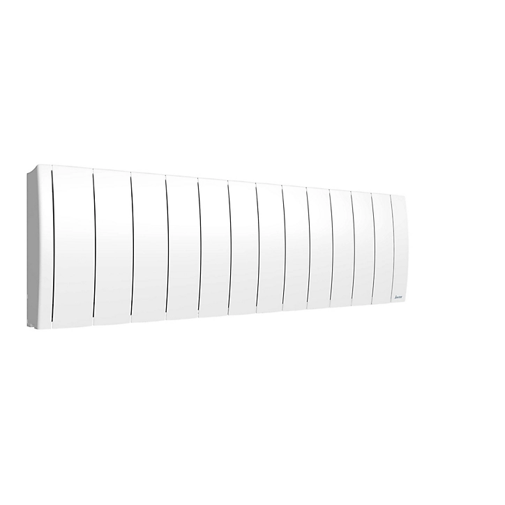 Radiateur électrique connecté à inertie fluide Sauter Ipala 1400W Plinthe
