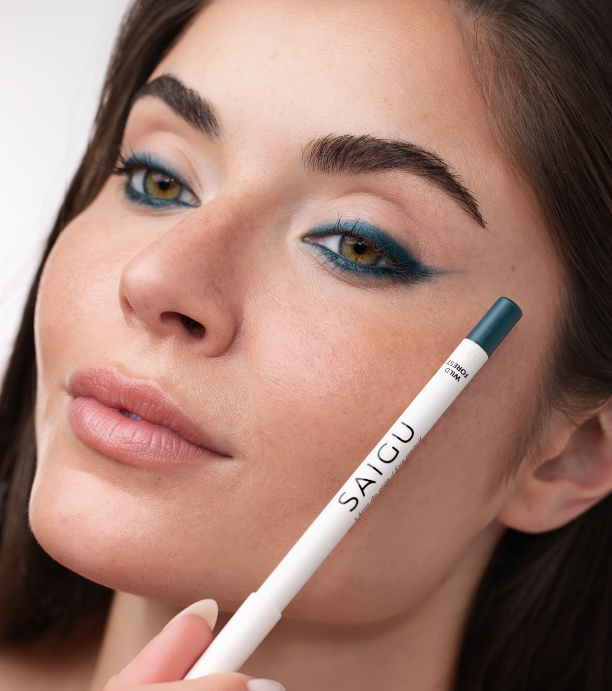 Saigu Cosmetics - Lápis Delineador Infinite - Verde Floresta