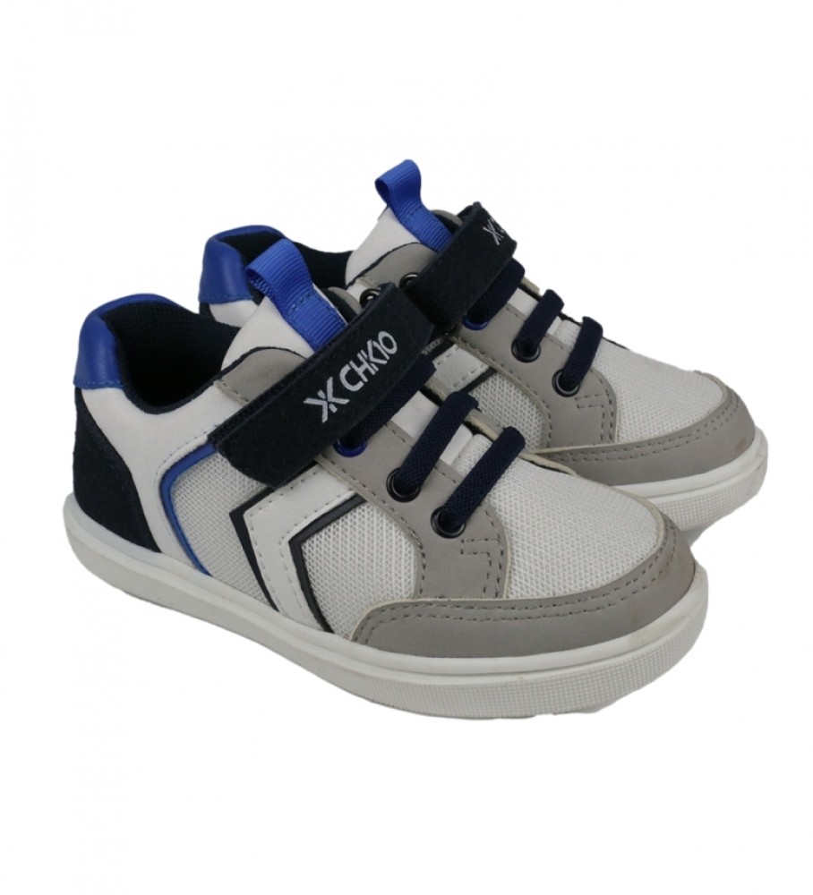 Tênis Chika10 King 01 cinza, preto