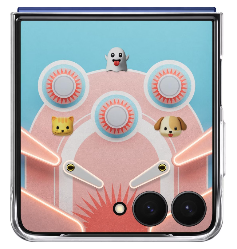 Galaxy Z Flip7 Hardcase Hülle FlipSuit (EF-ZF766CTEGWW) - Transparent