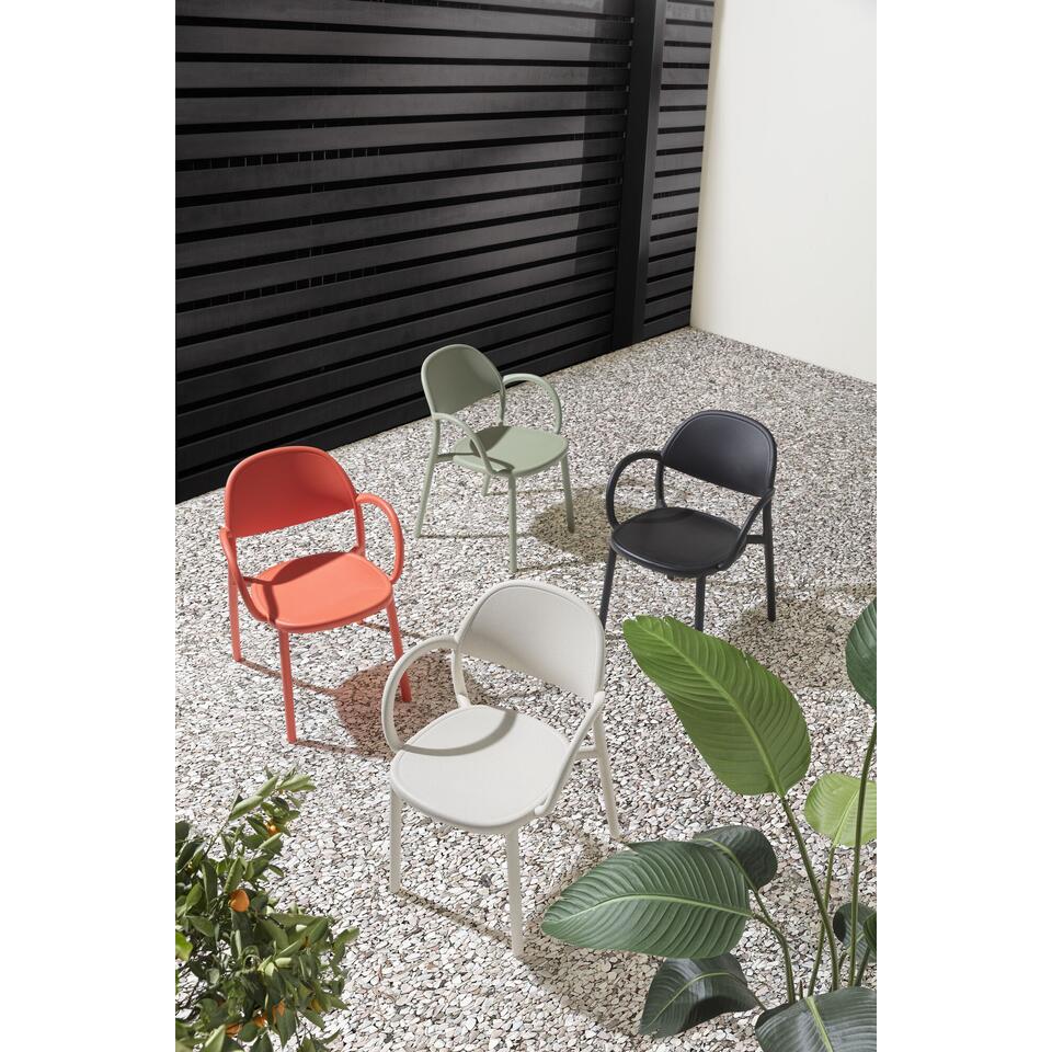 Tuinstoel Robbio Zwart