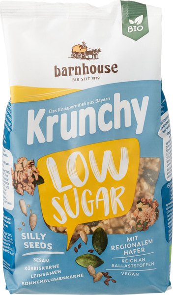 Barnhouse Muesli Silly Seeds Low Sugar Krunchy (375 gr)