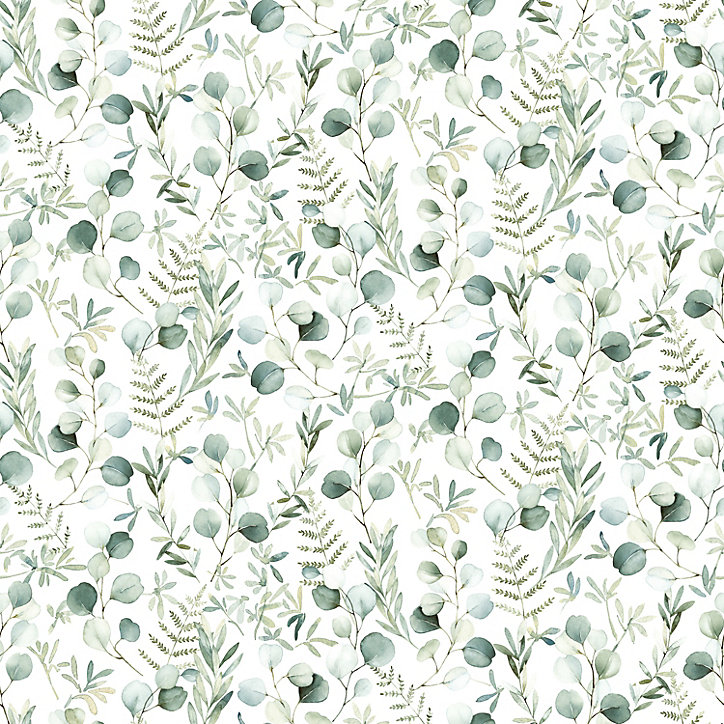 Papier peint pré-encollé vinyle intissé Easy Roll GoodHome Cedrela vert l.53 x H.1005 cm