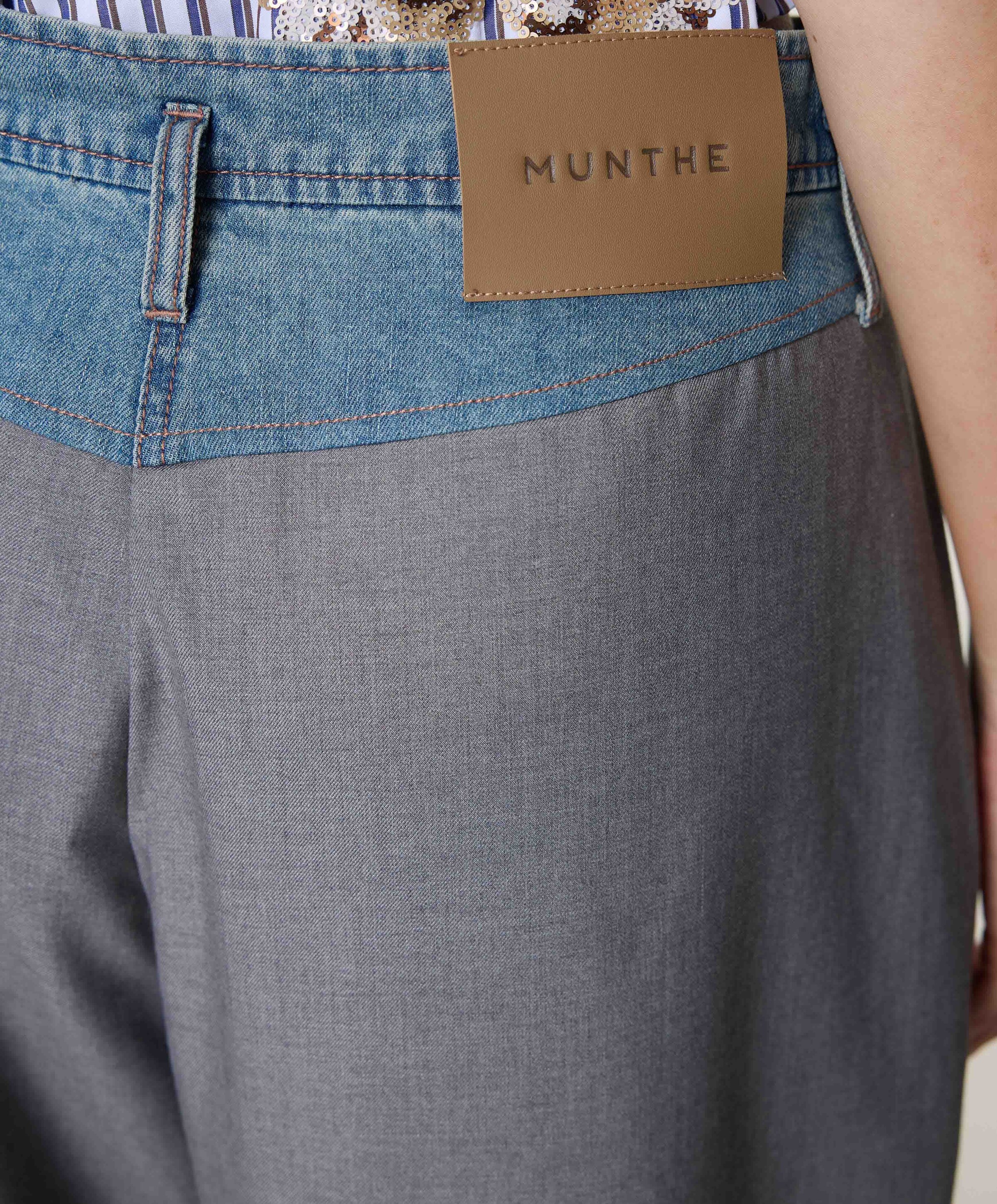 Munthe NORMAY dames broek grijs